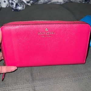 Kate spade pink ruby wallet